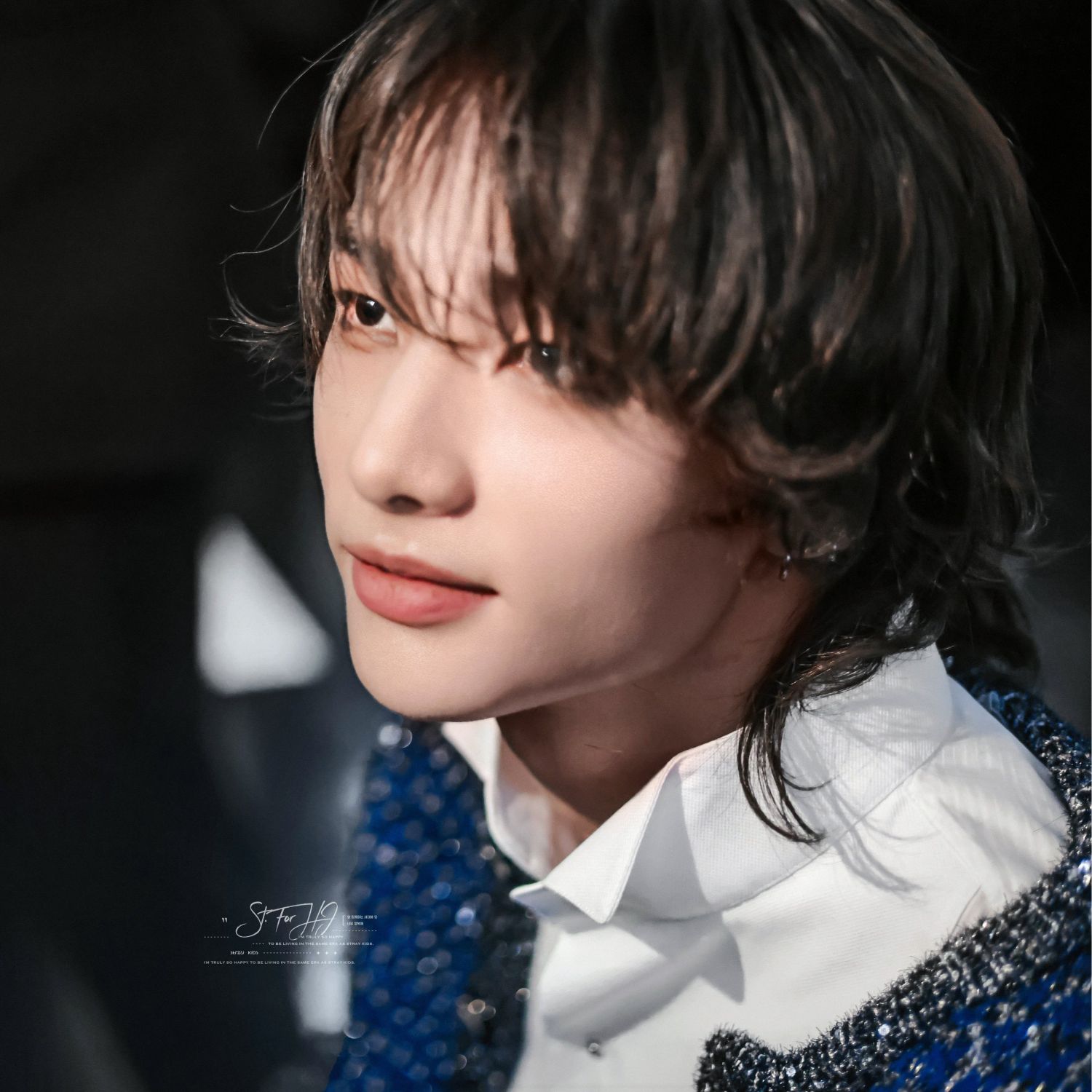 Behind-the-scenes cut of Hyunjin (Stray Kids)