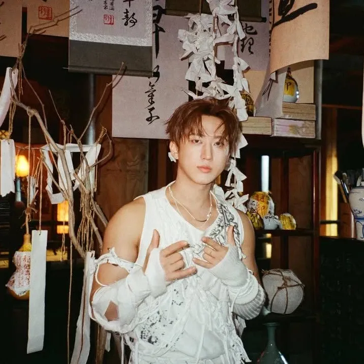 Recent activity shot of Changbin (Stray Kids)