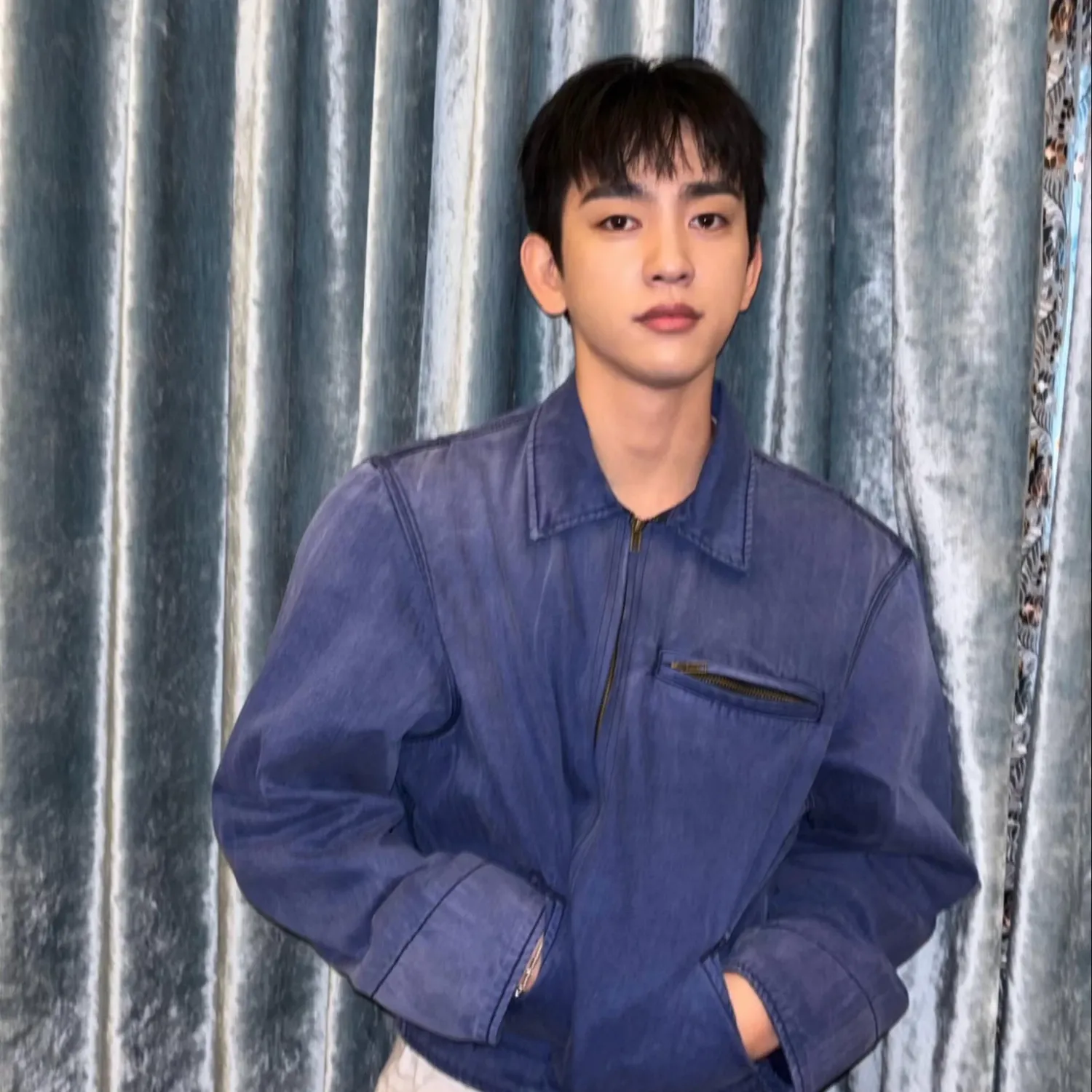 A moment captured by Jinyoung (GOT7)'s fan