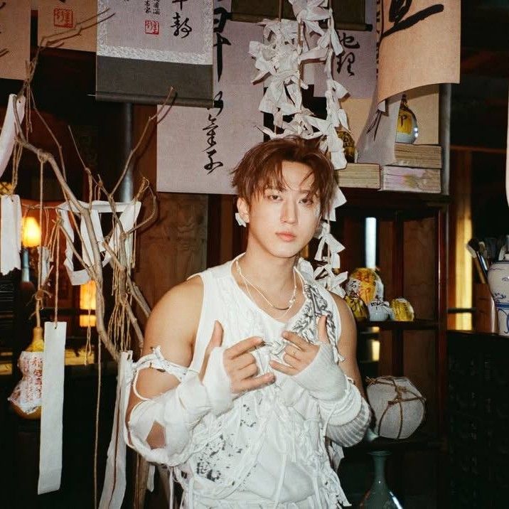 A moment captured by Changbin (Stray Kids)'s fan