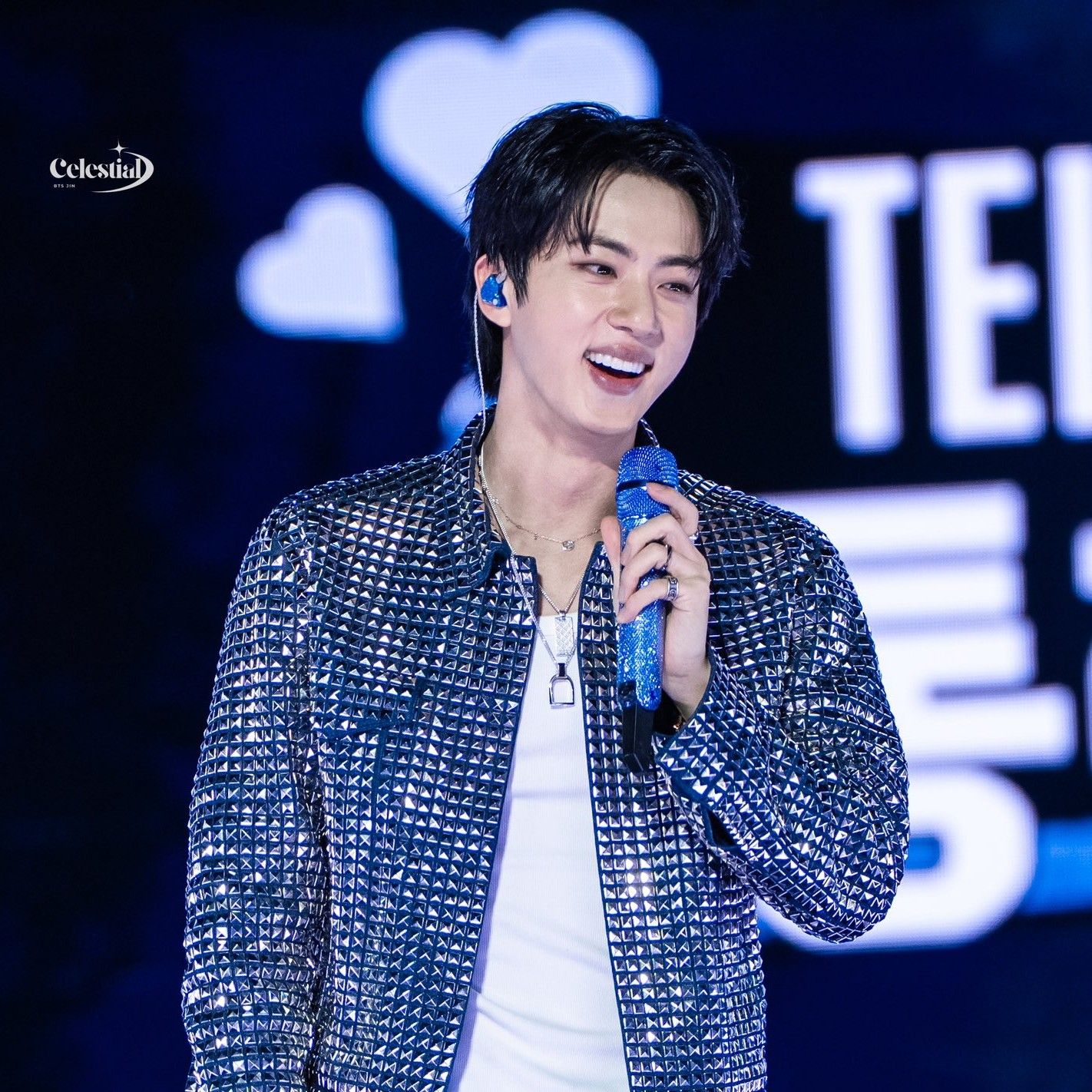 Recent activity shot of Jin (BTS)