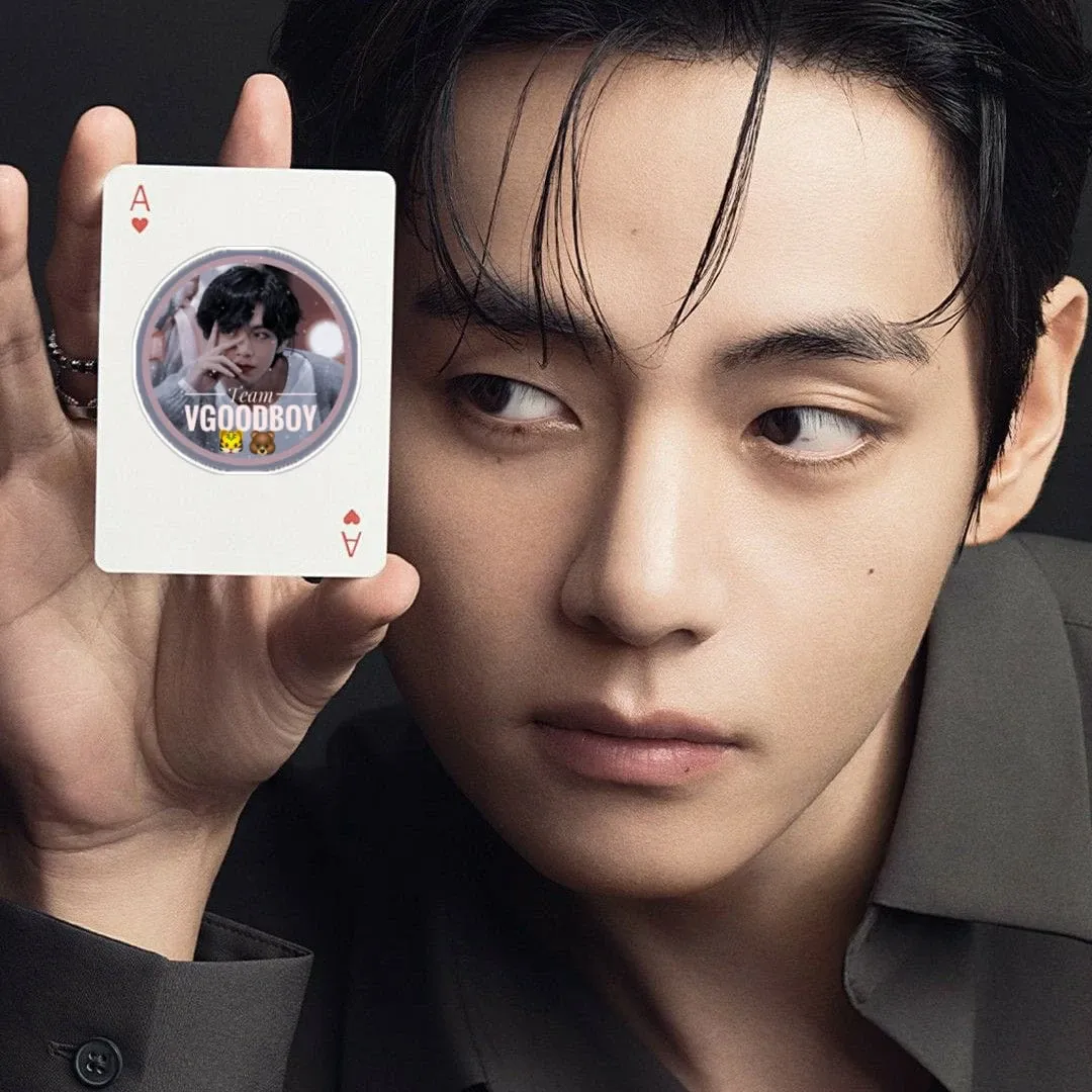 A moment captured by V (BTS)'s fan