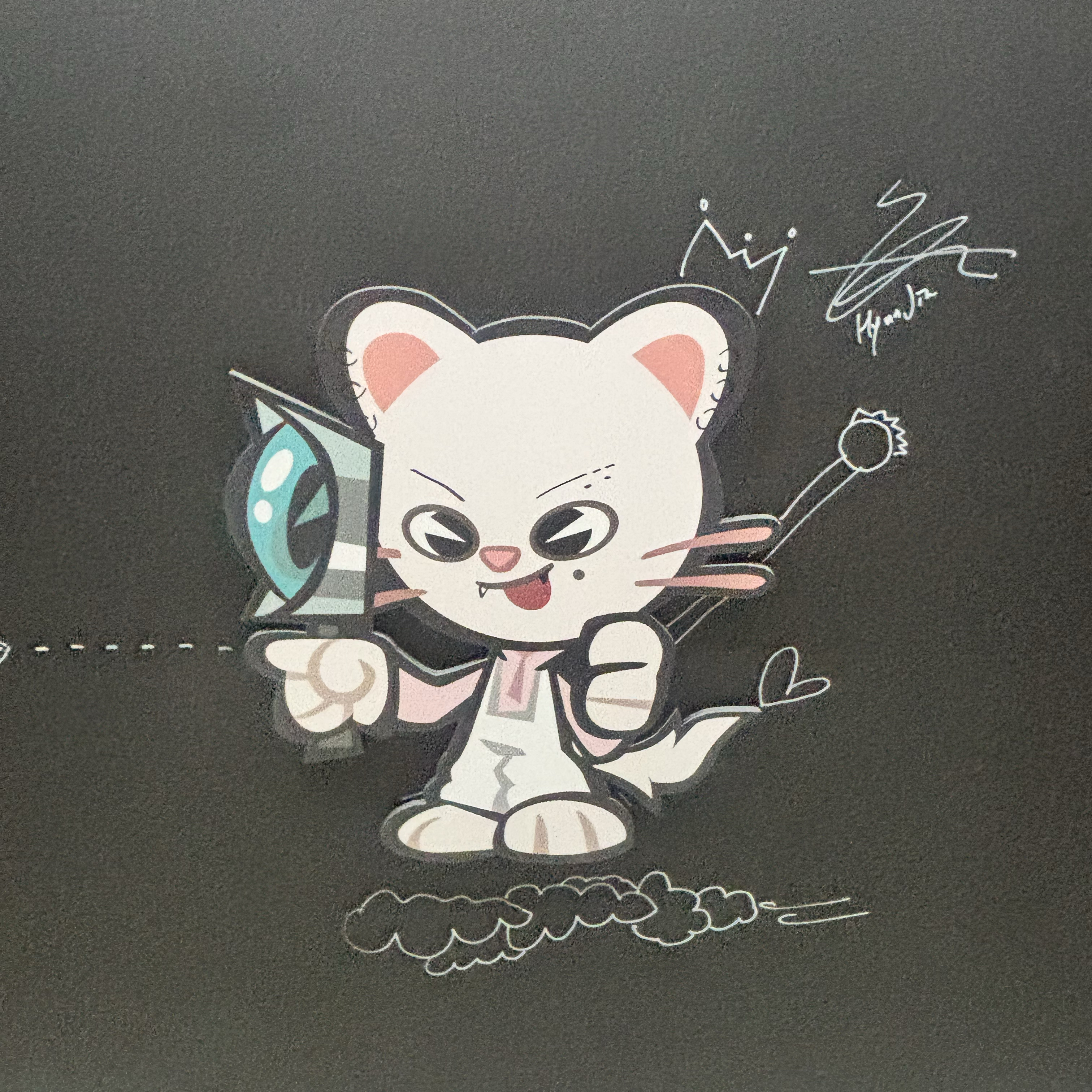 Recent activity shot of Hyunjin (Stray Kids)