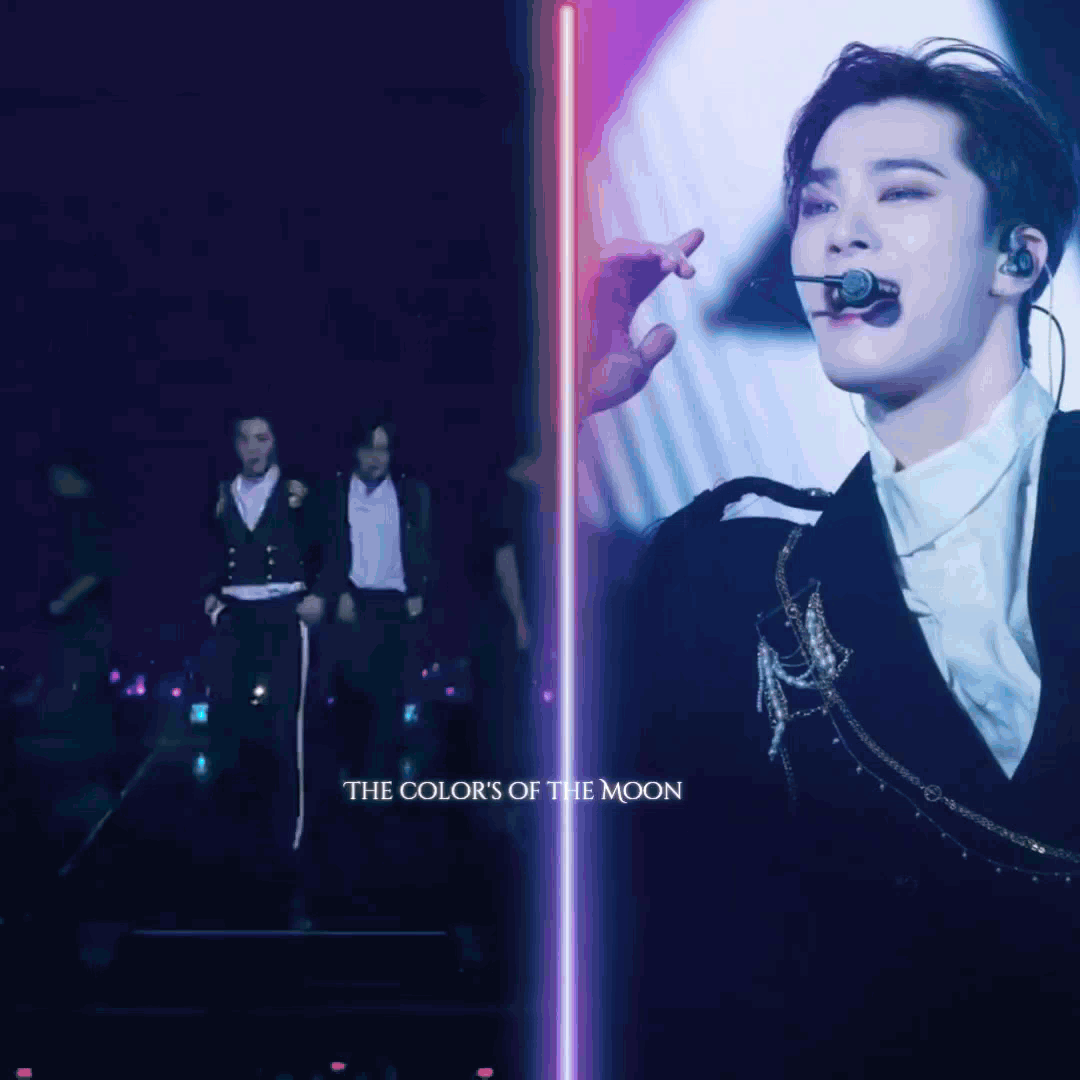 Recent activity shot of Moonbin (ASTRO)