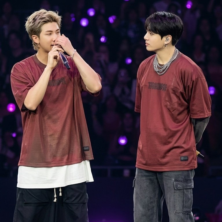 A moment captured by BTS's fan