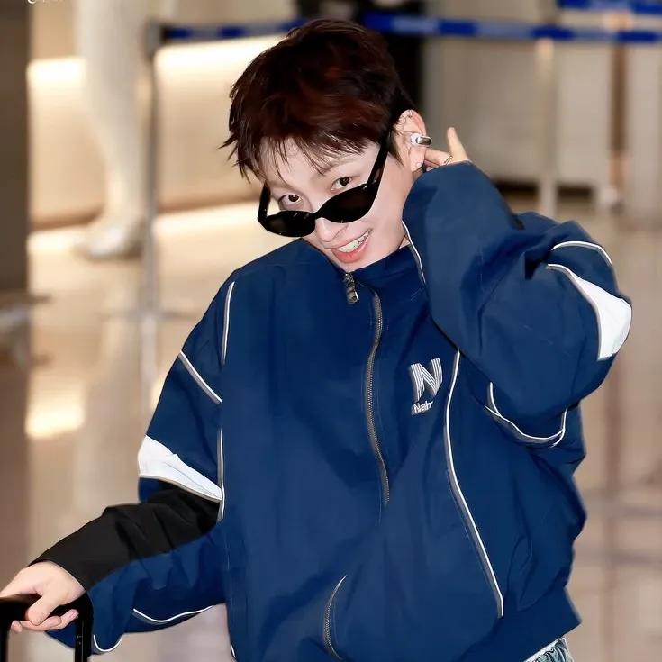 Behind-the-scenes cut of Hongjoong (ATEEZ)