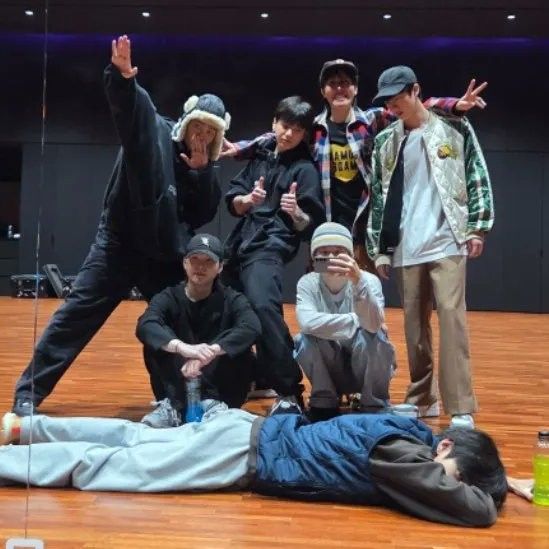 방탄소년단의 비하인드 컷