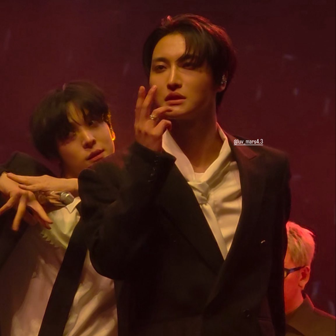 A moment captured by Seonghwa (ATEEZ)'s fan