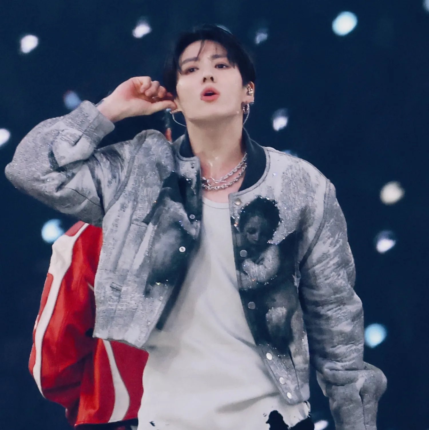 Recent activity shot of Jungkook (BTS)