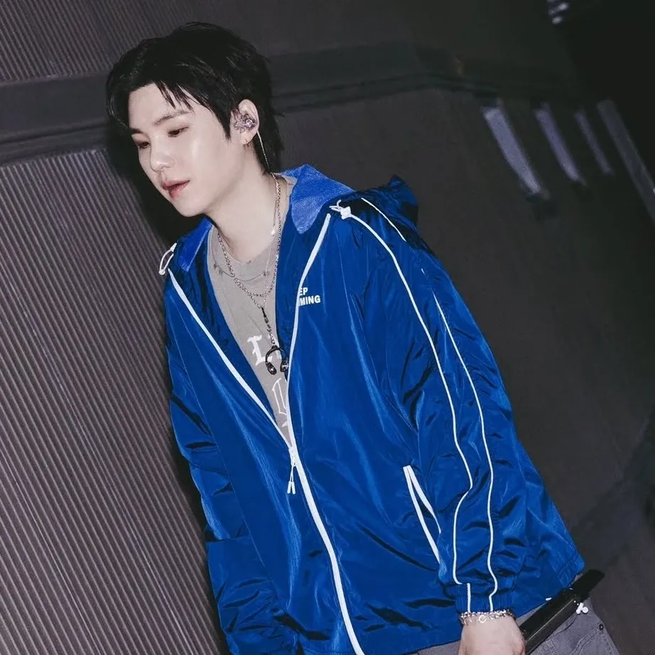 Recent activity shot of SUGA (BTS)