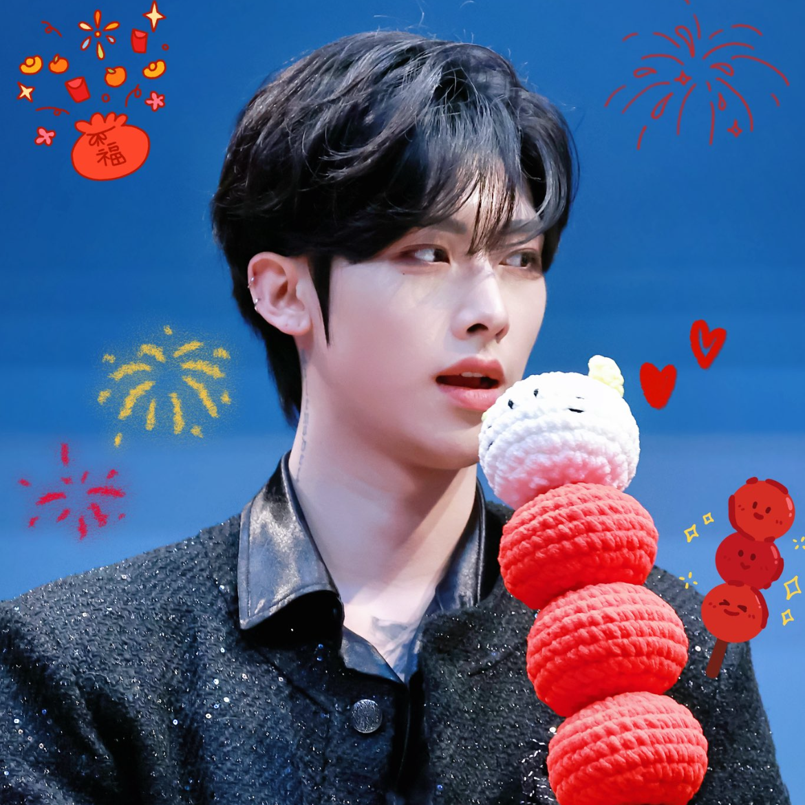 A moment captured by Ricky (ZEROBASEONE)'s fan