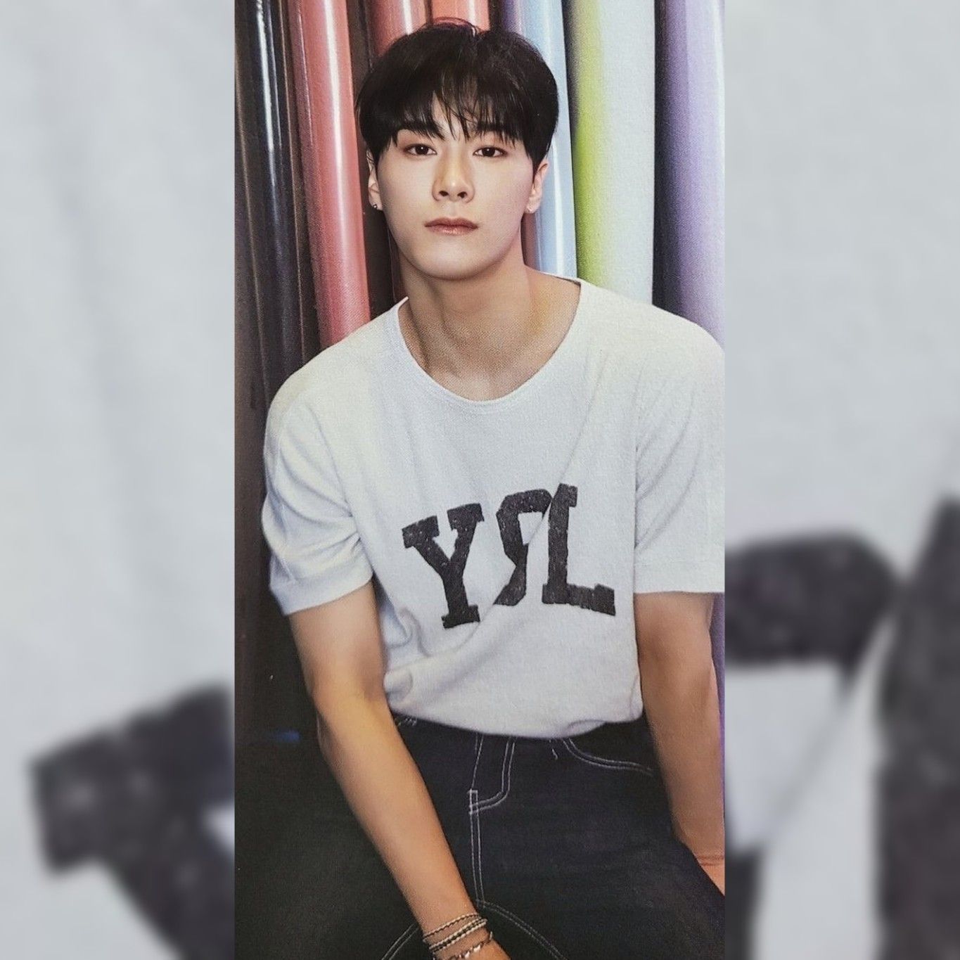 Recent activity shot of Moonbin (ASTRO)