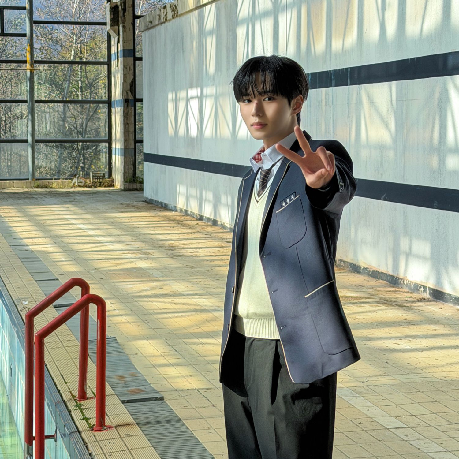 Recent activity shot of Kim Junseo (ALPHA DRIVE ONE)