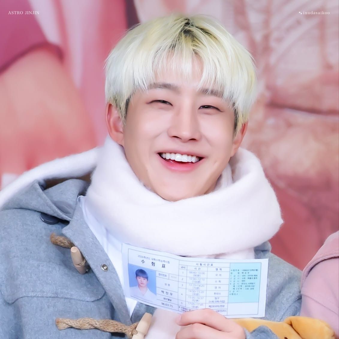 Behind-the-scenes cut of Jinjin (ASTRO)