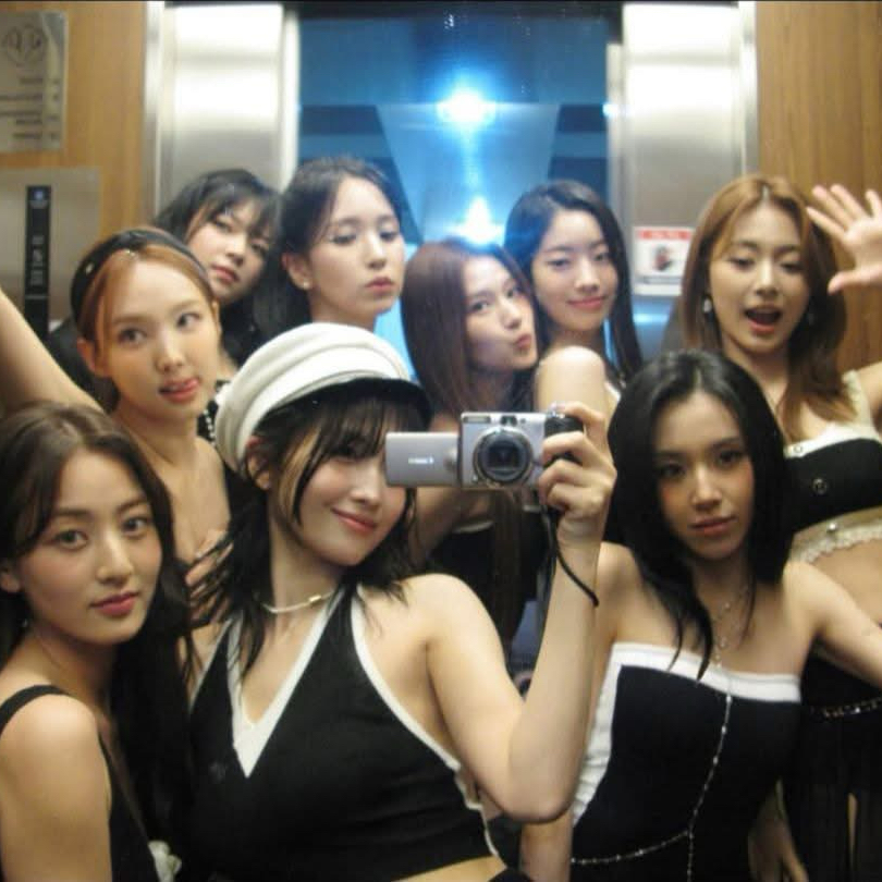 A moment captured by TWICE's fan