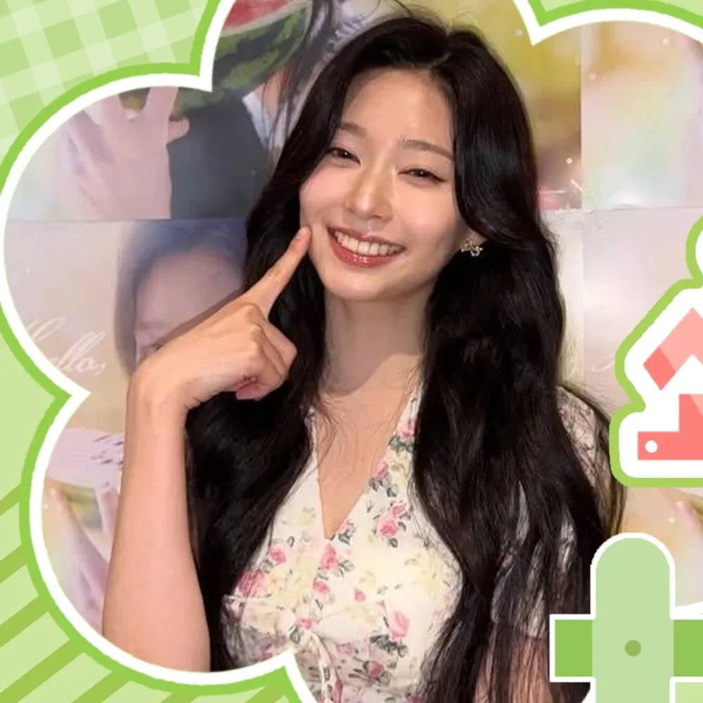 A moment captured by Kim Minju's fan