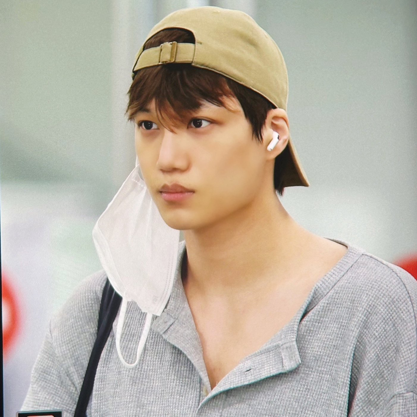 A moment captured by Kai (EXO)'s fan