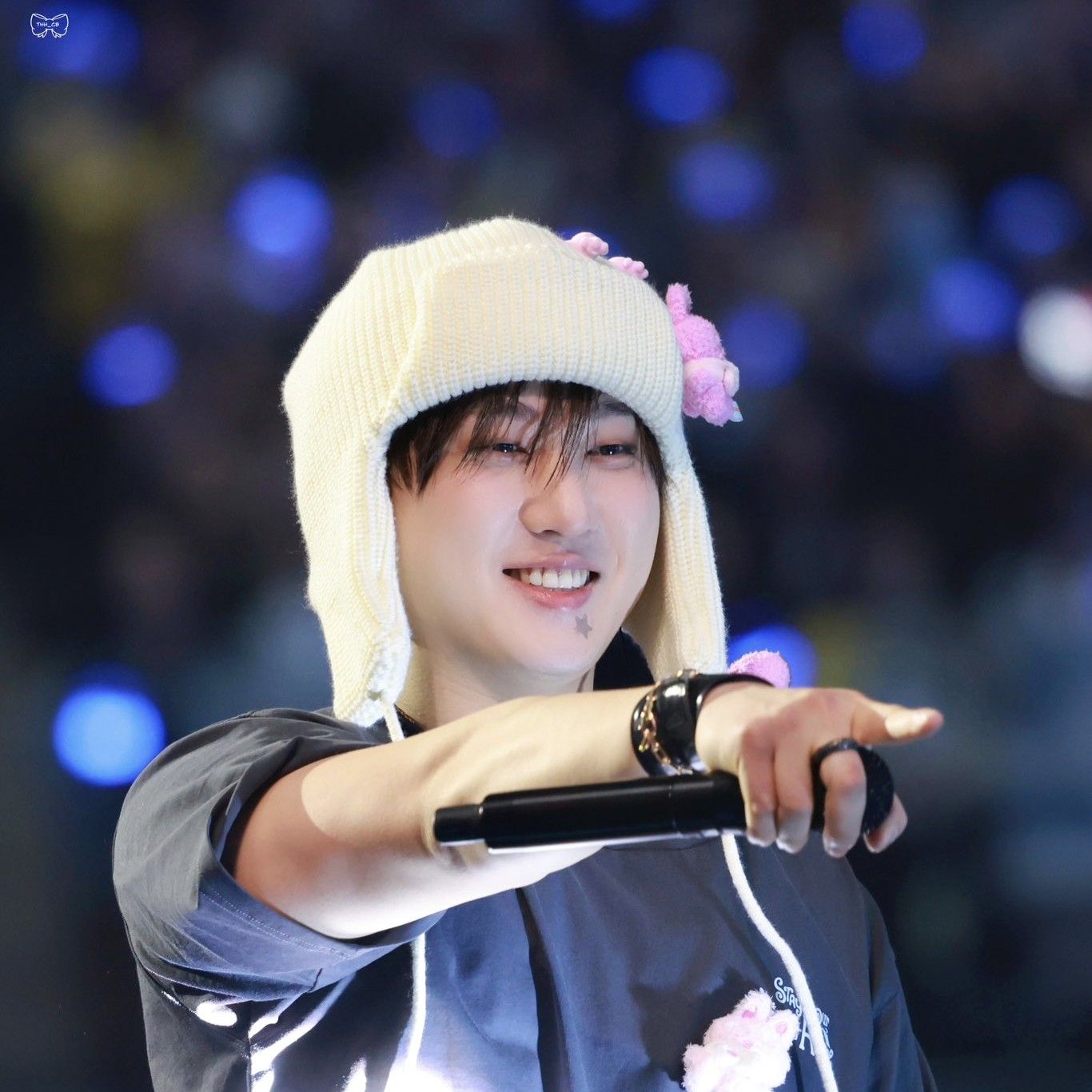 Recent activity shot of Changbin (Stray Kids)