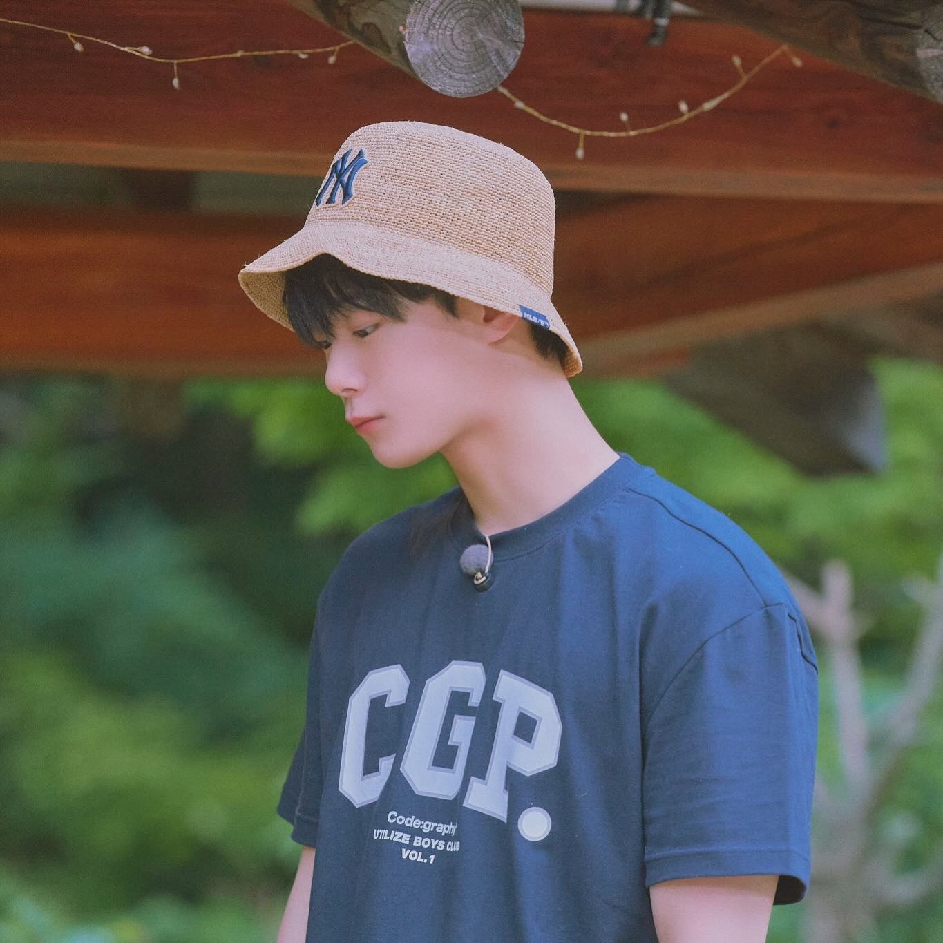 Recent activity shot of Moonbin (ASTRO)