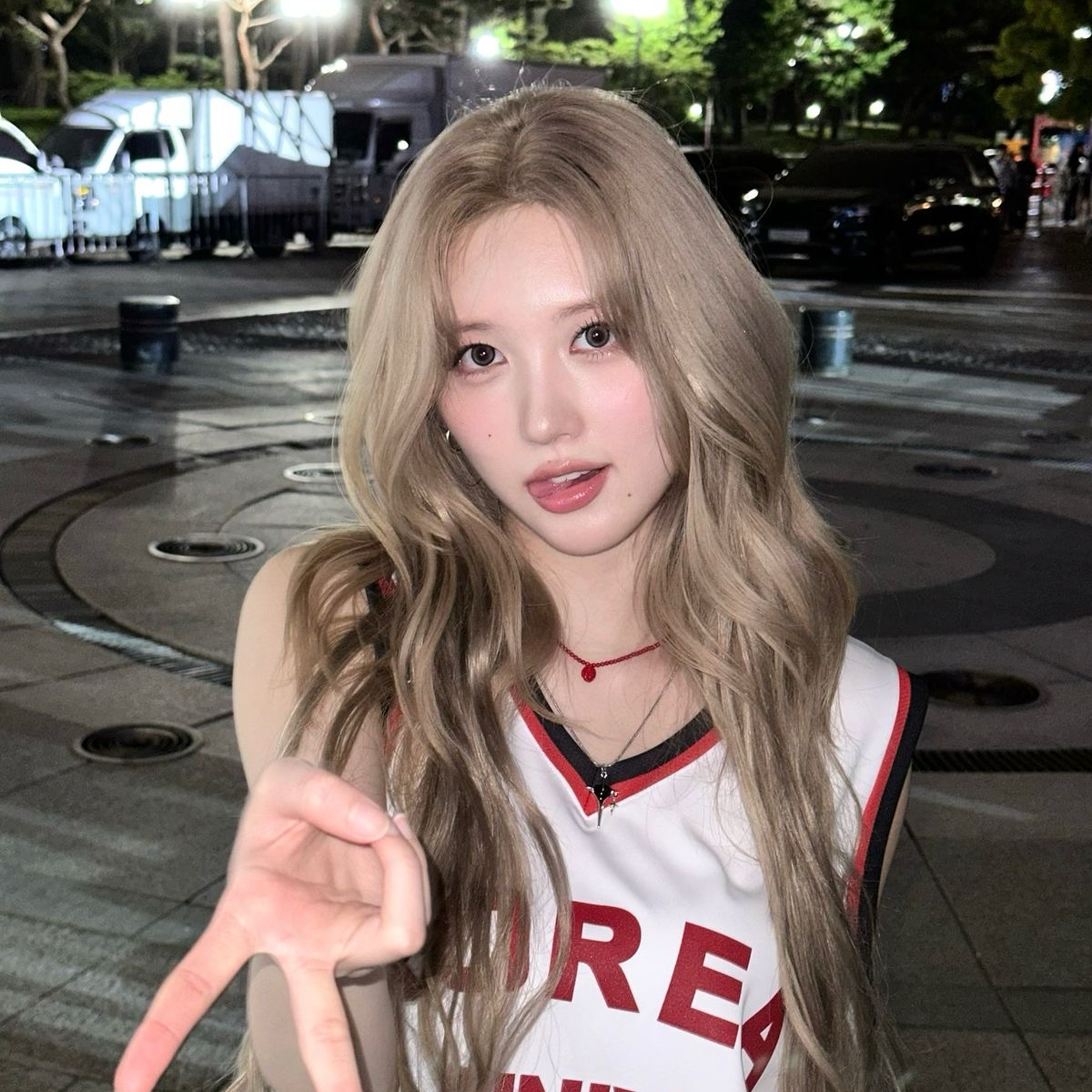 A moment captured by Gaeul (IVE)'s fan