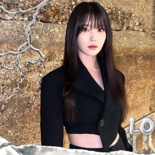 IUの舞台裏ショット