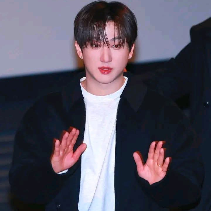 Recent activity shot of Changbin (Stray Kids)