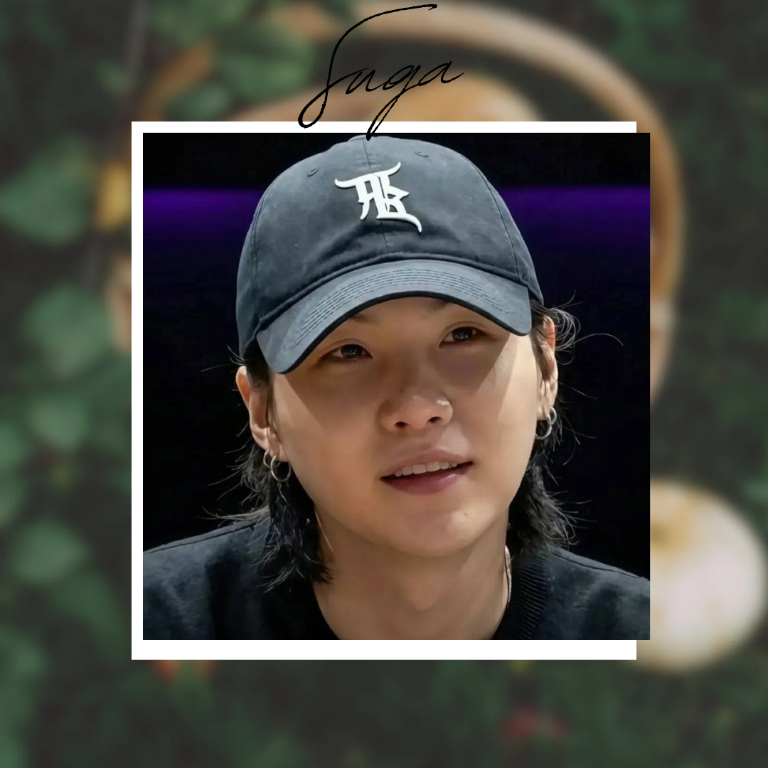 Recent activity shot of SUGA (BTS)