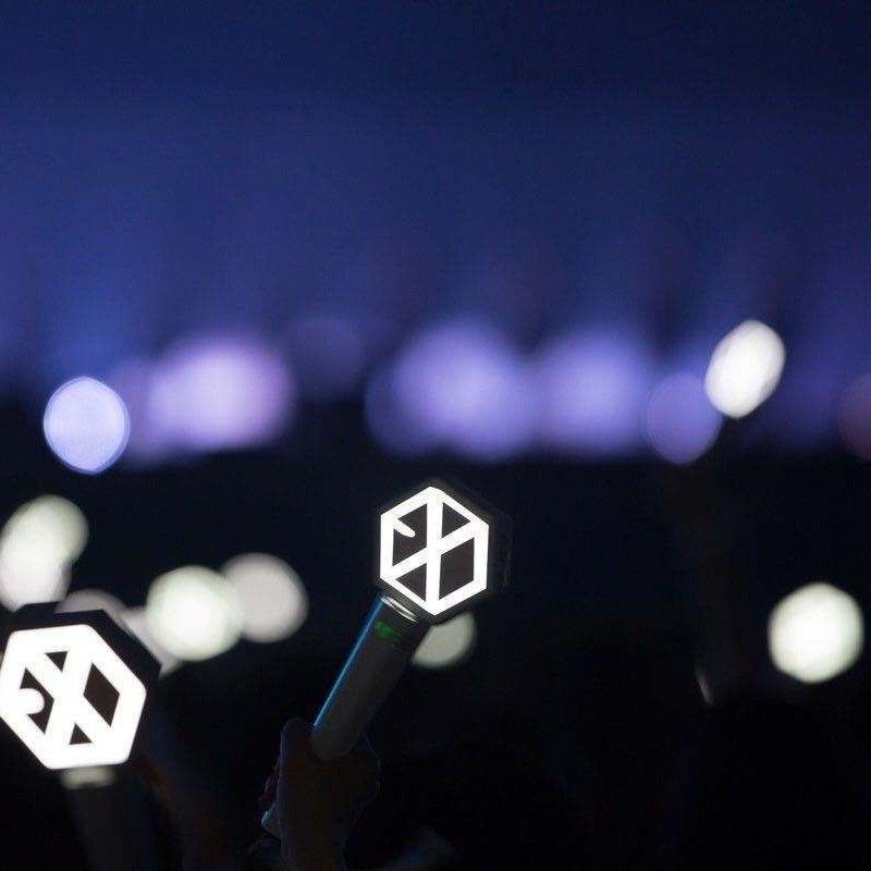 A moment captured by EXO's fan