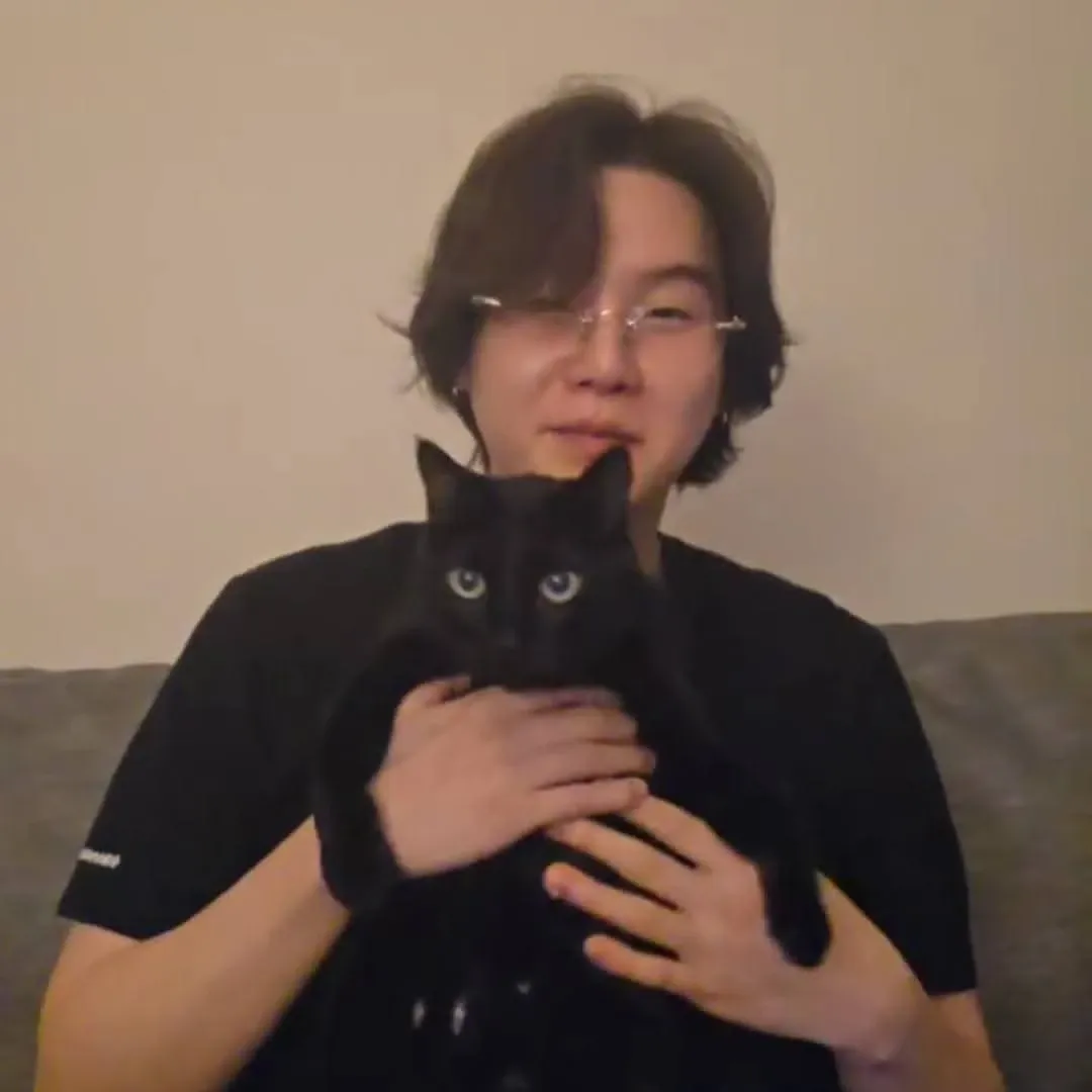 Recent activity shot of SUGA (BTS)