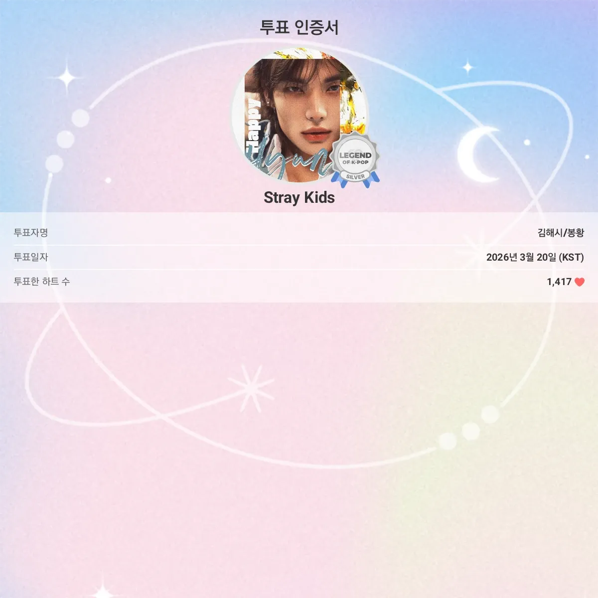 Stray Kids 팬이 찍은 순간