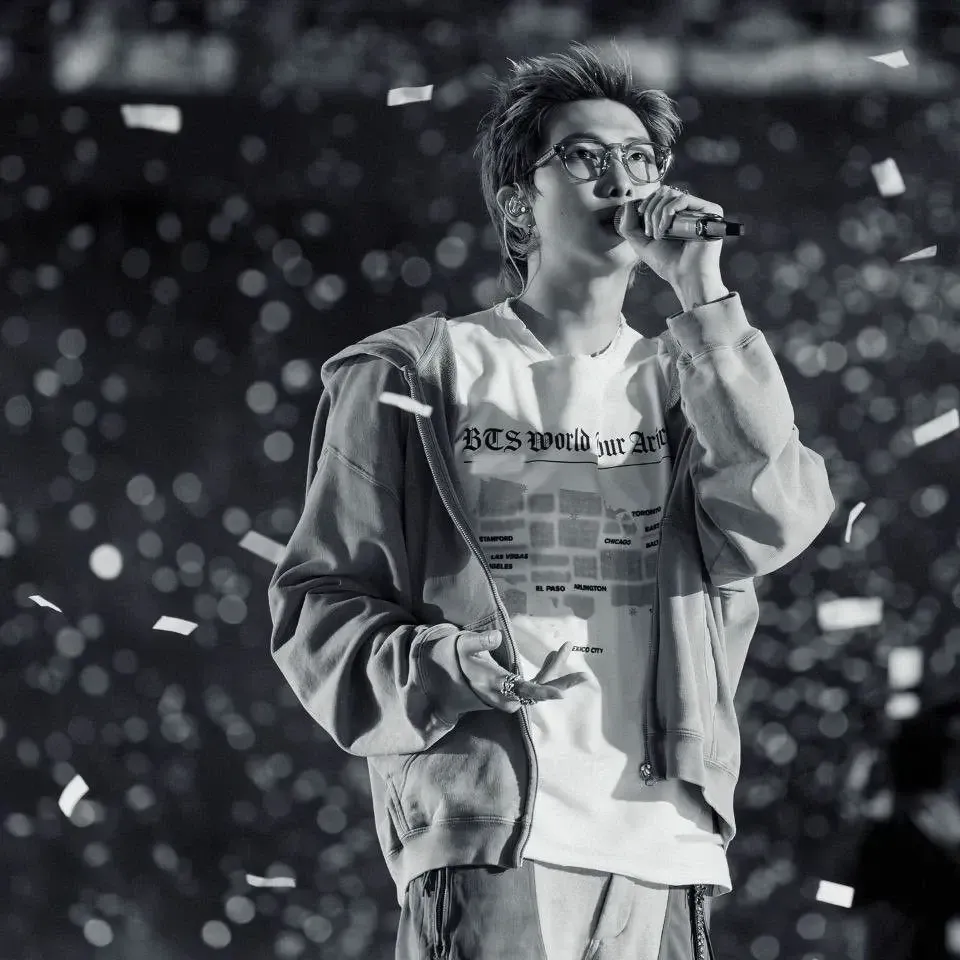 A moment captured by RM (BTS)'s fan