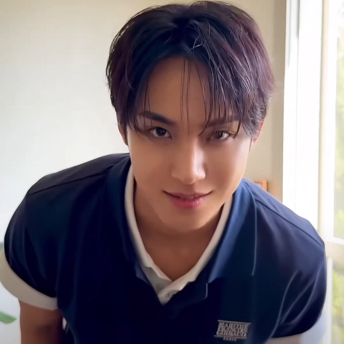 A moment captured by Mingyu (SEVENTEEN)'s fan