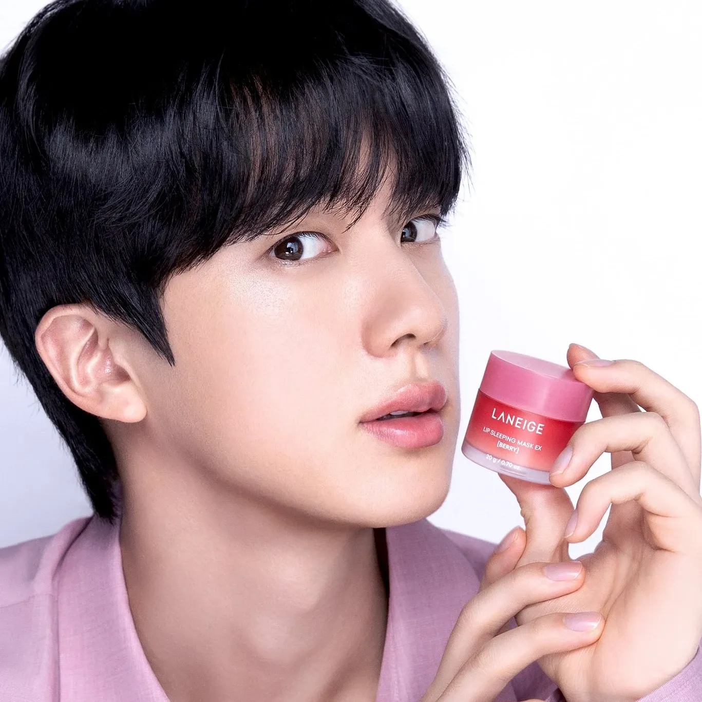Recent activity shot of Jin (BTS)