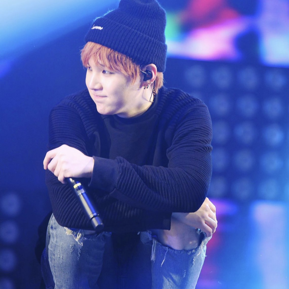 A moment captured by SUGA (BTS)'s fan
