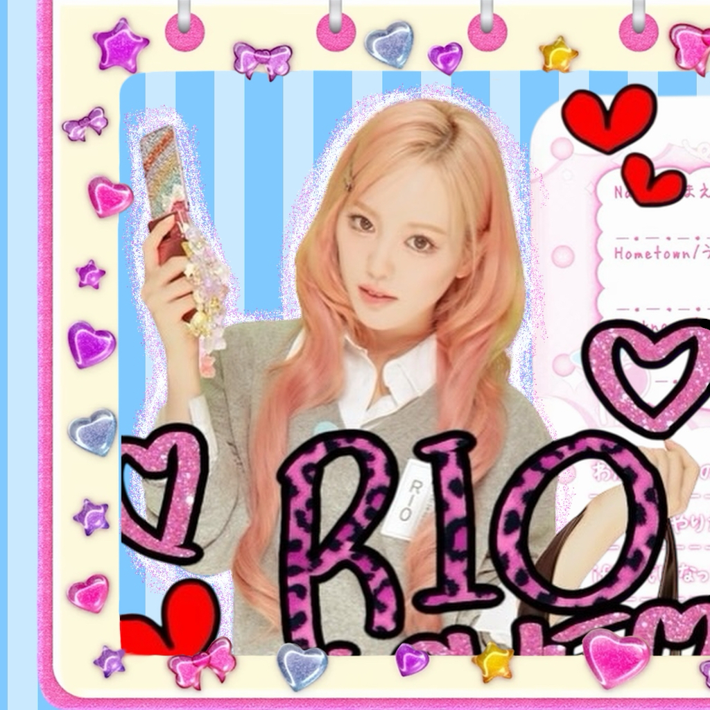 Behind-the-scenes cut of Rio (NiziU)