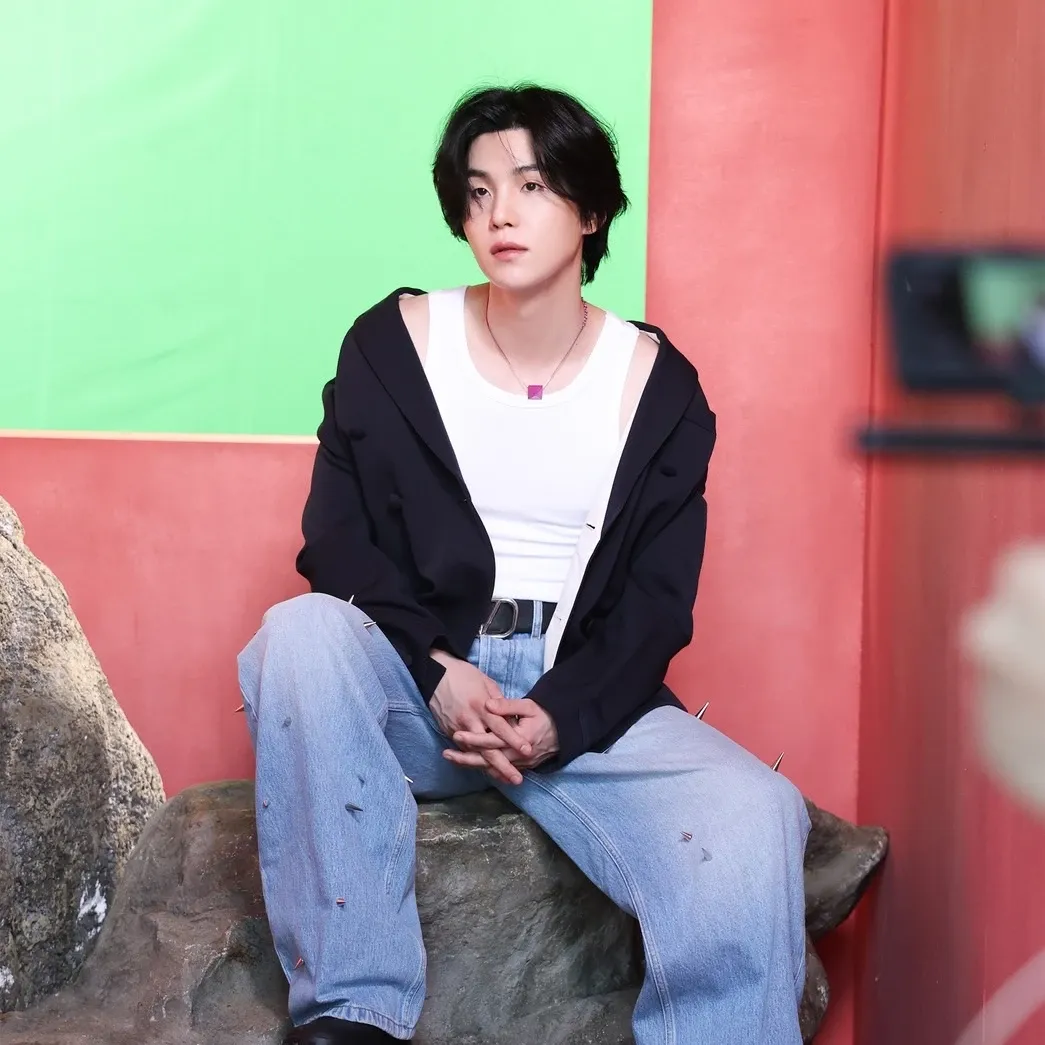 Momen yang diabadikan oleh penggemar SUGA (BTS)