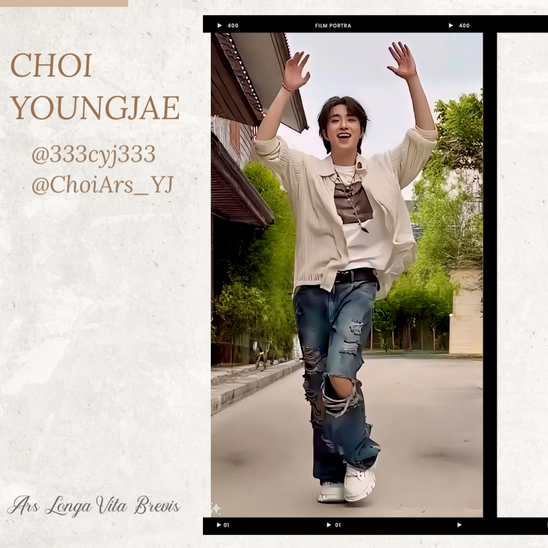 Behind-the-scenes cut of Youngjae (GOT7)
