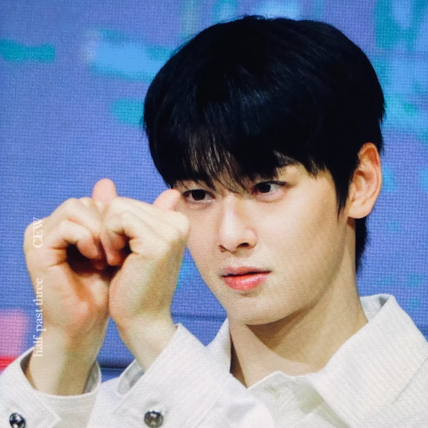 A moment captured by Eunwoo (ASTRO)'s fan