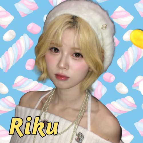 Recent activity shot of Riku (NiziU)