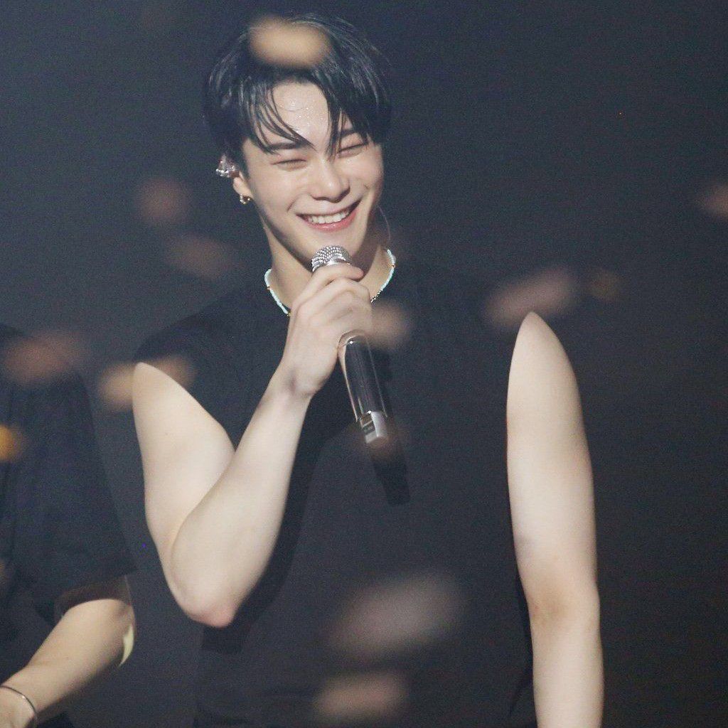 Recent activity shot of Moonbin (ASTRO)