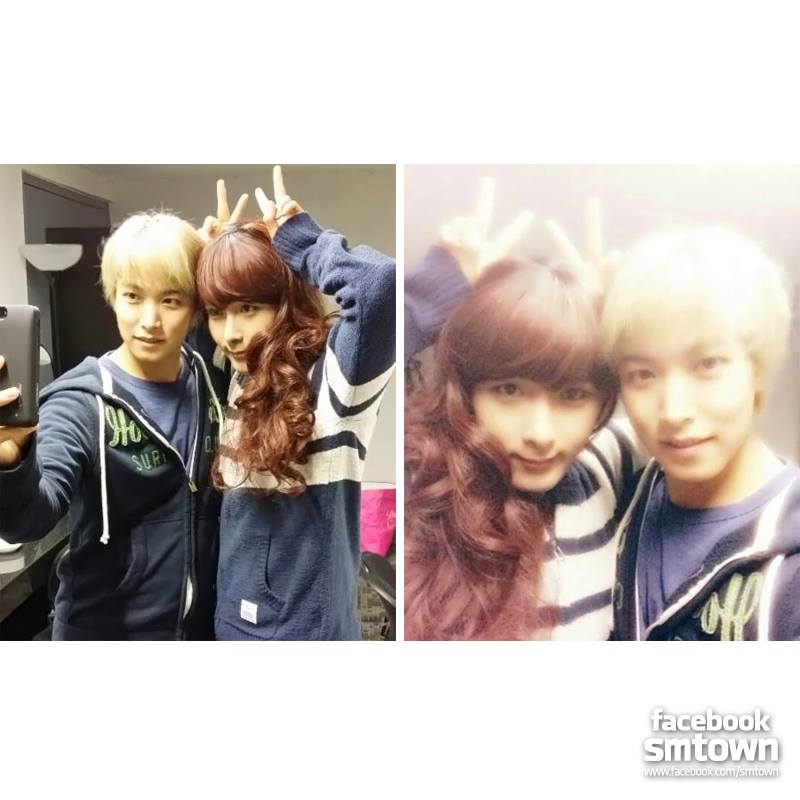 A moment captured by Sungmin (Super Junior)'s fan