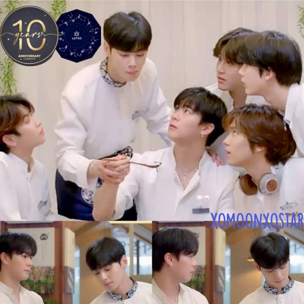 Recent activity shot of Moonbin (ASTRO)