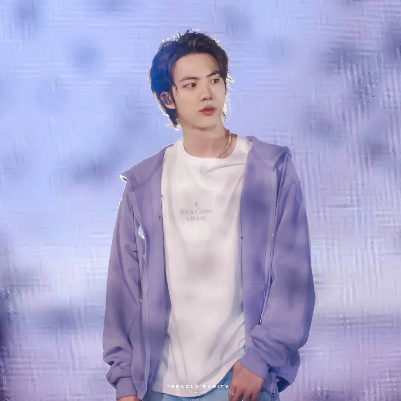A moment captured by Jin (BTS)'s fan