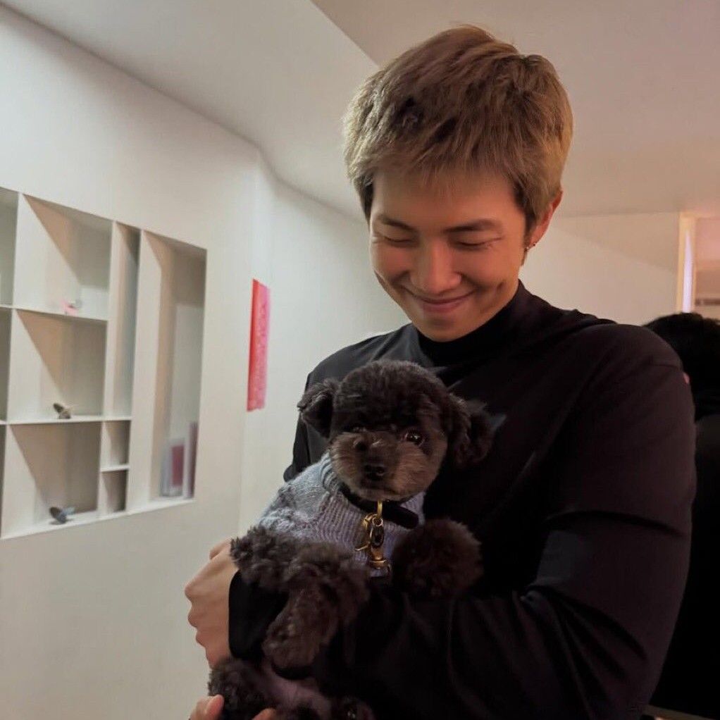 A moment captured by RM (BTS)'s fan