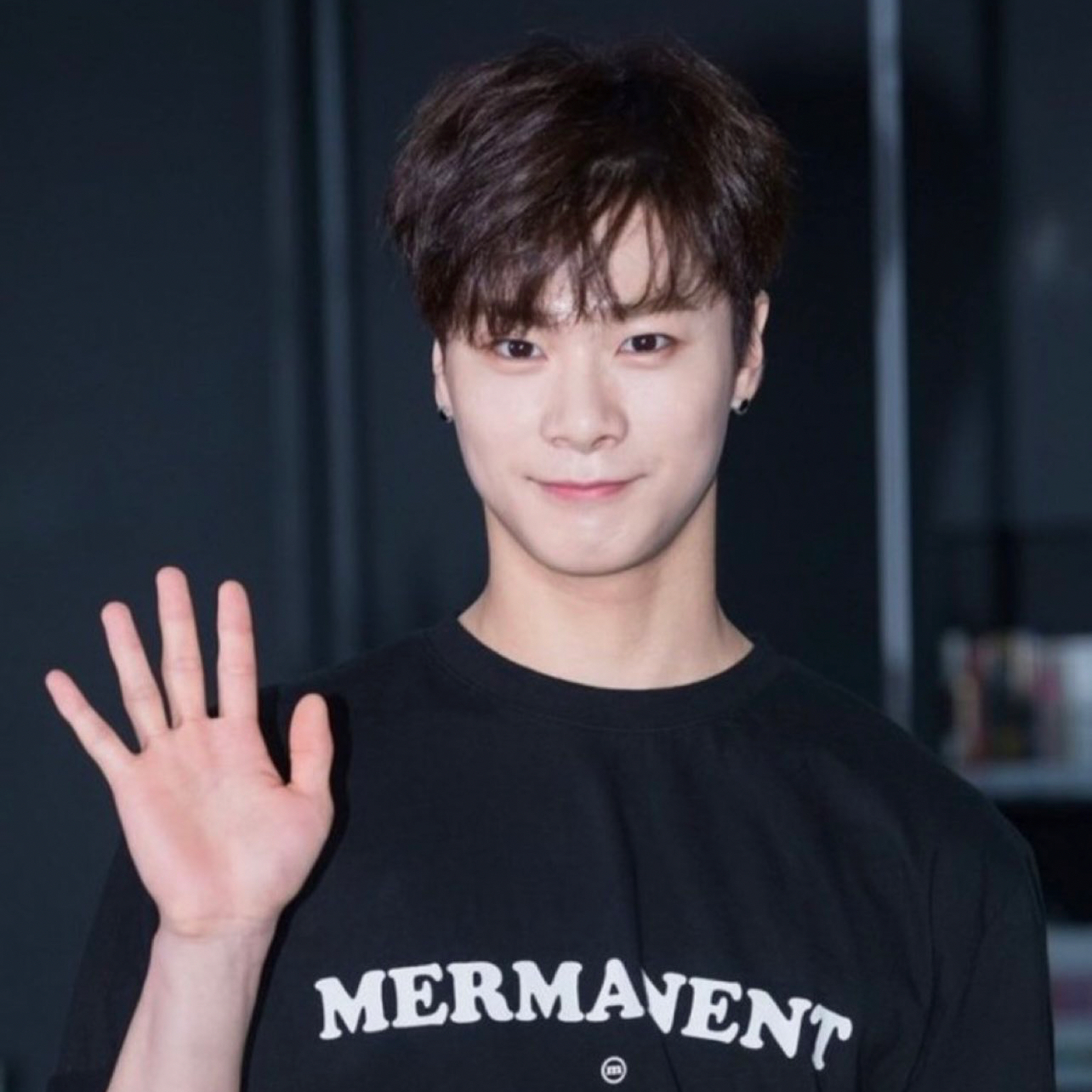 Recent activity shot of Moonbin (ASTRO)