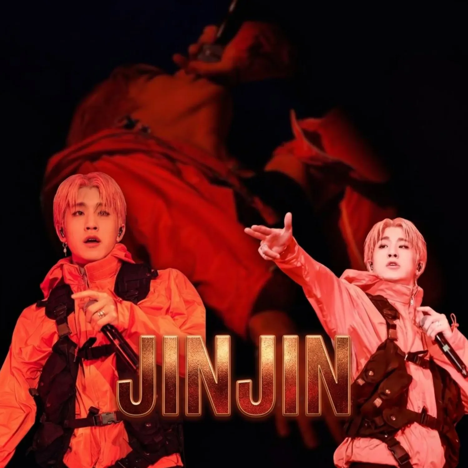 A moment captured by Jinjin (ASTRO)'s fan