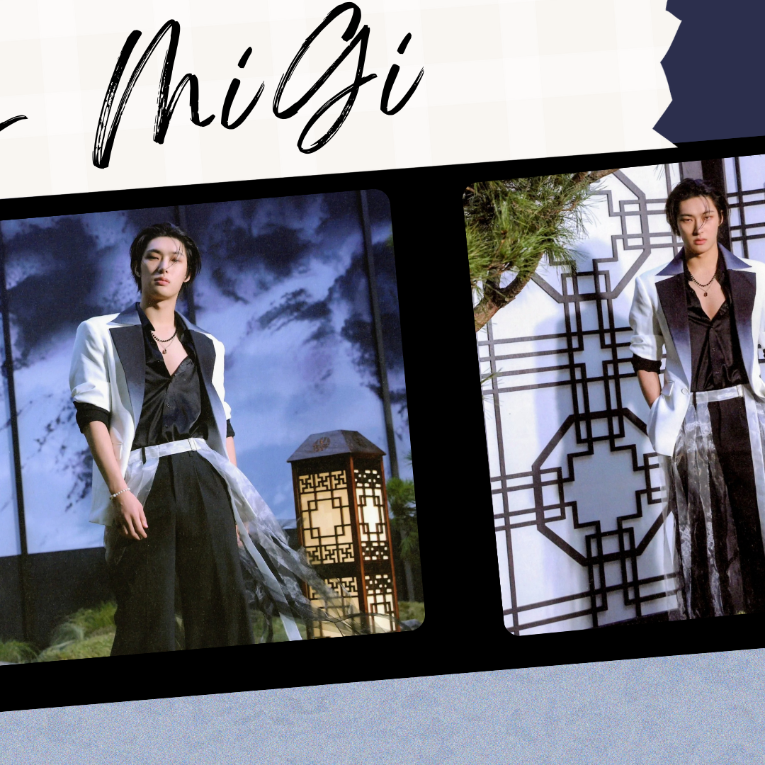 Recent activity shot of Mingi (ATEEZ)