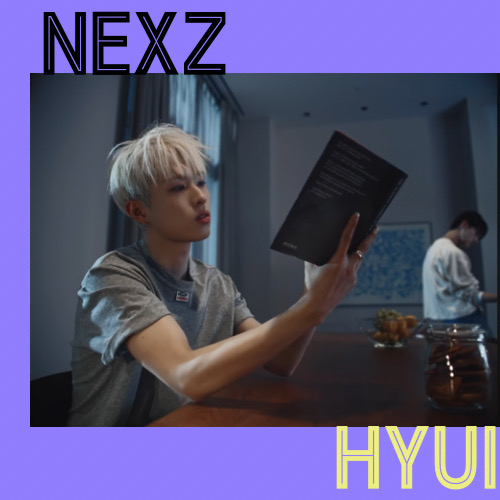 Recent activity shot of Hyui (NEXZ)
