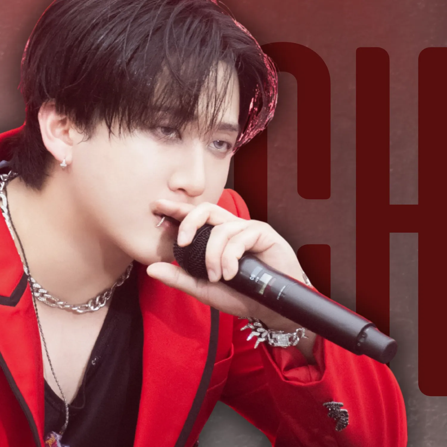 A moment captured by Changbin (Stray Kids)'s fan
