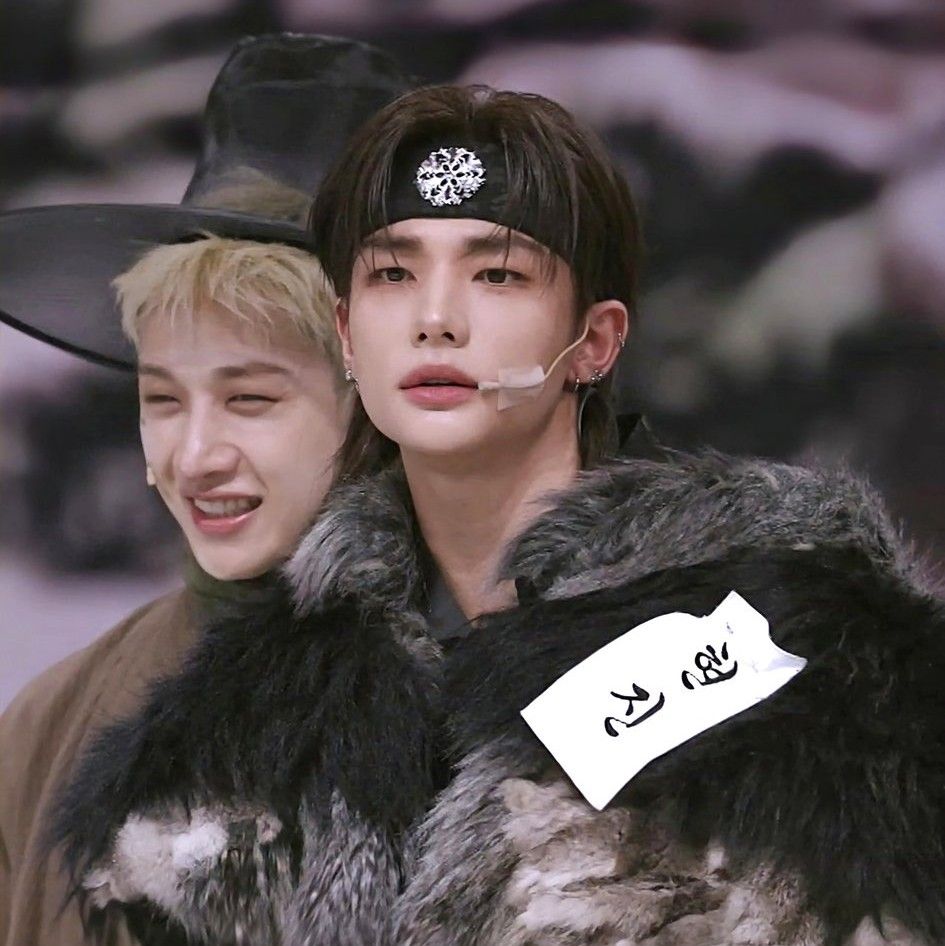 Behind-the-scenes cut of Hyunjin (Stray Kids)